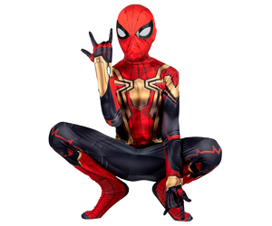 MARVEL Integrated Spider-Man Official Youth Deluxe Zentai Costume
