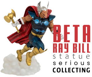 Diamond Select Toys Marvel Gallery: Beta Ray Bill PVC Statue, Multicolor, 10 inches