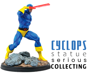 DIAMOND SELECT TOYS Marvel Premier Collection: Cyclops Statue, Multicolor 11 inches