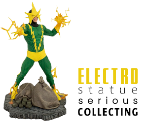 DIAMOND SELECT TOYS LLC Marvel Gallery: Comic Electro PVC Statue