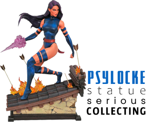 Diamond Select Toys Marvel Premier Collection: Psylocke Resin Statue