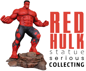 DIAMOND SELECT TOYS Marvel Gallery: Red Hulk PVC Figure,Multicolor,One-Size