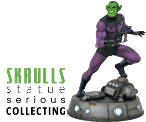 Diamond Select Toys Marvel Gallery: Skrull PVC Statue,Multicolor,10 inches