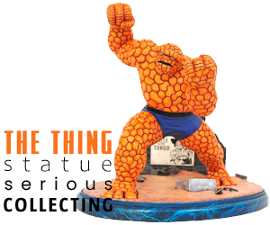 Diamond Select Toys Marvel Premier Collection: Thing Statue, multicolor