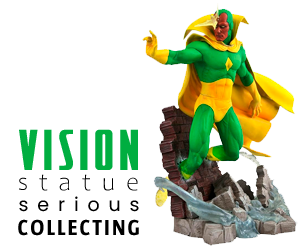 Diamond Select Toys Marvel Gallery: Vision PVC Statue, Multicolor