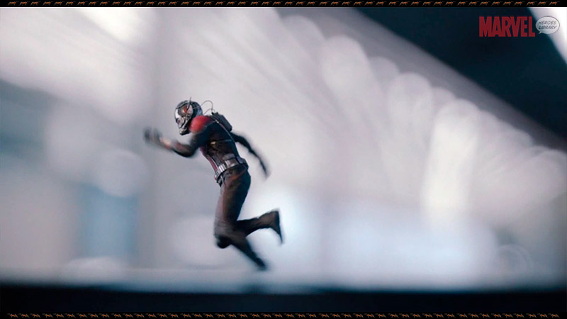 Sprinting Ant-Man