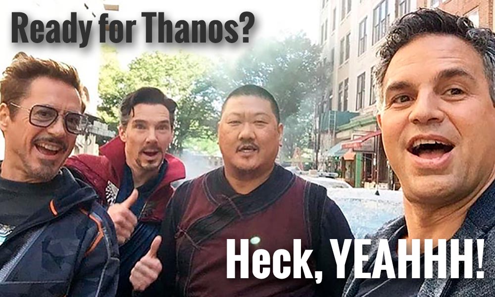 Heroes Are Ready for Thanos image