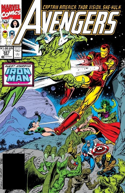 Avengers, The (1963 series) #327 cover