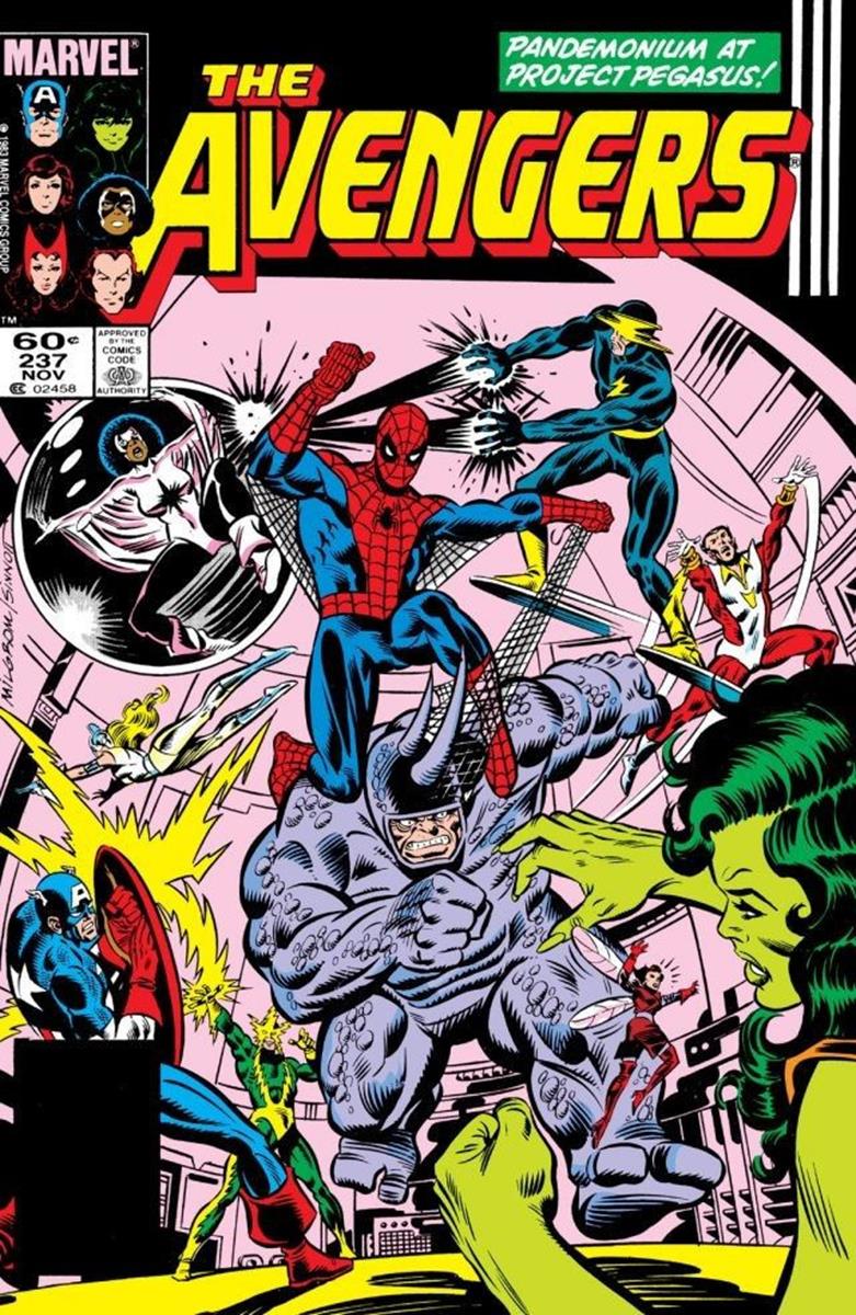 Avengers #232 Starfox Appearance by Roger Stern