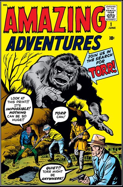 Amazing Adventures #1 cover