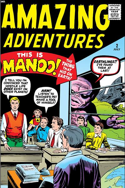 Amazing Adventures #2 cover