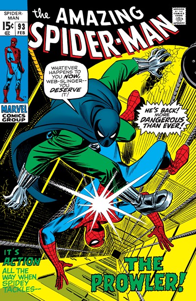 Amazing Spider-Man, The (1963 series) #93 cover