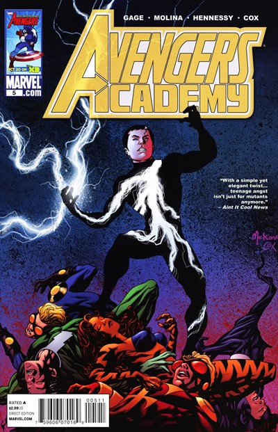 Avengers Academy #5 cover