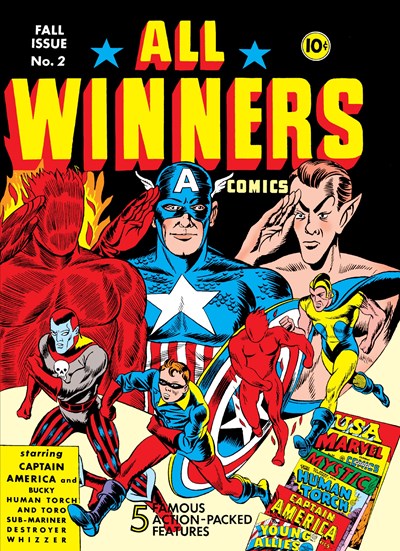 All-Winners Comics #2 cover