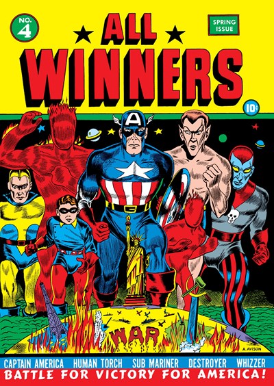 All-Winners Comics #4 cover