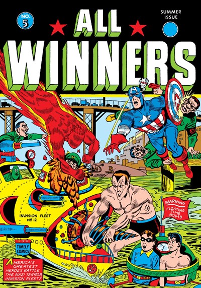 All-Winners Comics #5 cover