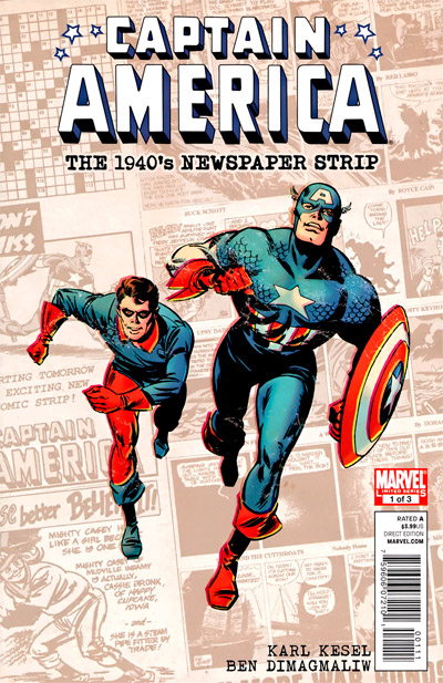 Captain America: The 1940's Newspaper Strip #1