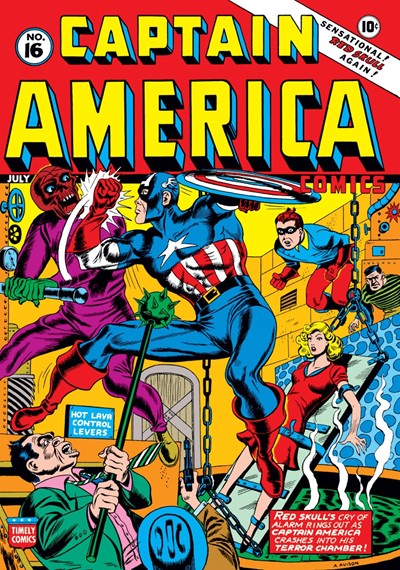 Captain America Comics (1941 series) #16 cover