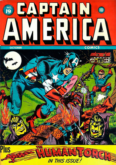 Captain America Comics (1941 series) #19 cover