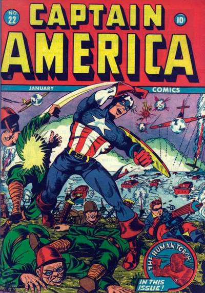 Captain America Comics (1941 series) #22 cover