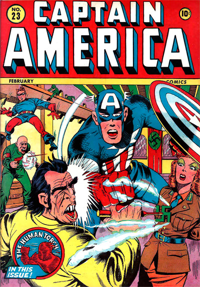 Captain America Comics (1941 series) #23 cover