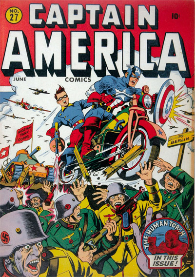 Captain America Comics (1941 series) #27 cover