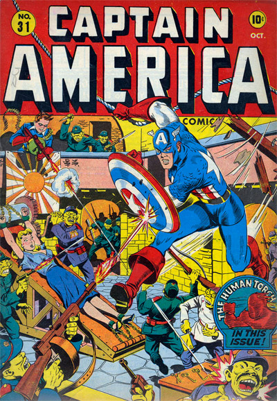 Captain America Comics (1941 series) #31 cover