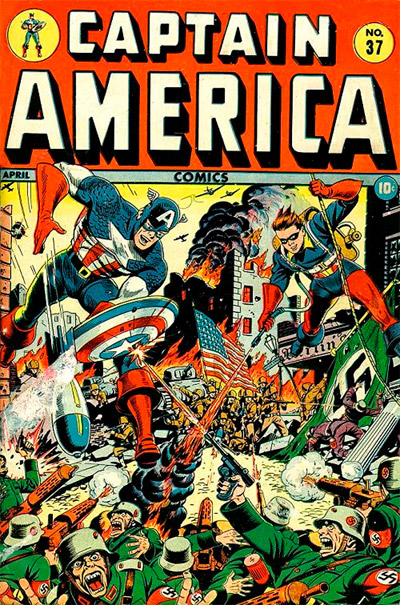 Captain America Comics (1941 series) #37 cover