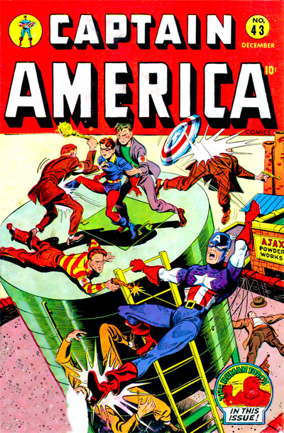 Captain America Comics (1941 series) #43 cover