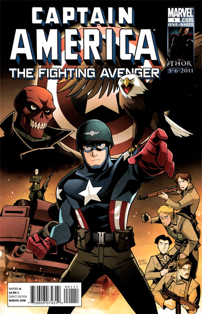 Captain America: Fighting Avenger #1