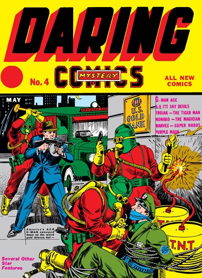 Daring Mystery Comics #4