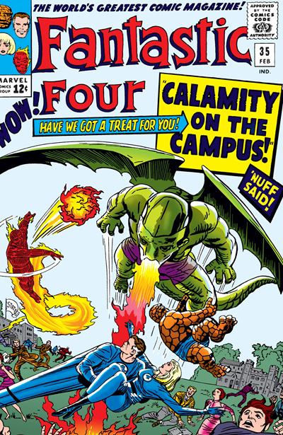 Fantastic Four #35 cover