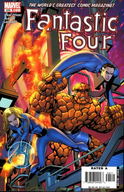 Fantastic Four #535 cover