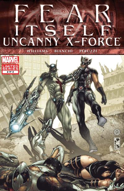 Fear Itself: Uncanny X-Force #2 cover