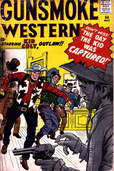 Gunsmoke Western #64 cover