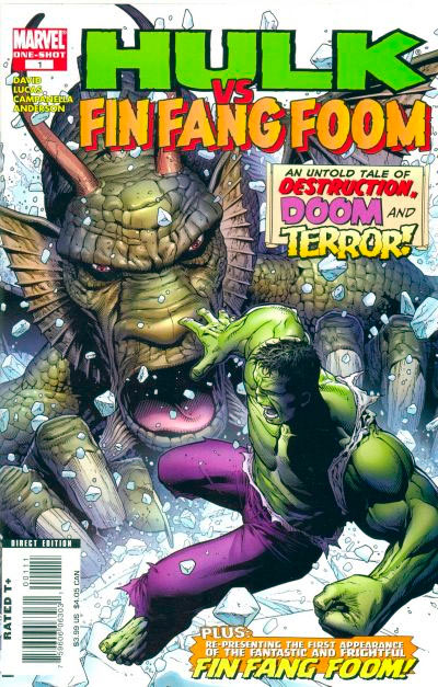 Hulk Vs. Fin Fang Foom #1