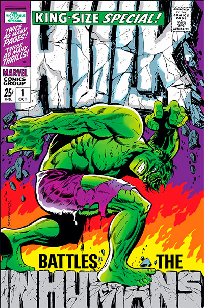 Incredible Hulk (King Size Special) #1 cover