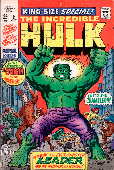 Incredible Hulk (King Size Special) #2 cover