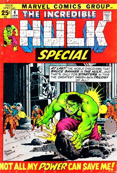 Incredible Hulk (King Size Special) #4 cover