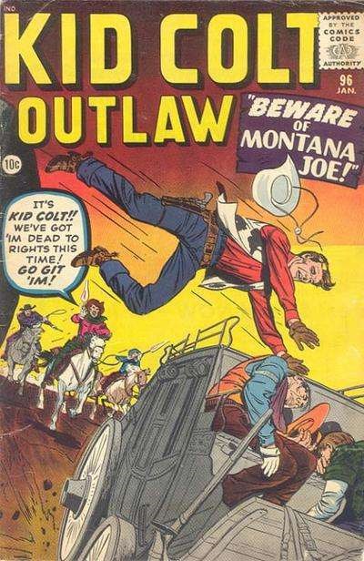 Kid Colt Outlaw #96 cover