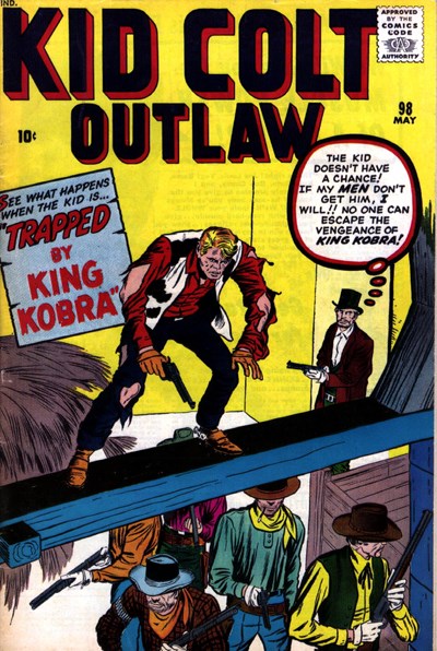 Kid Colt Outlaw #98 cover