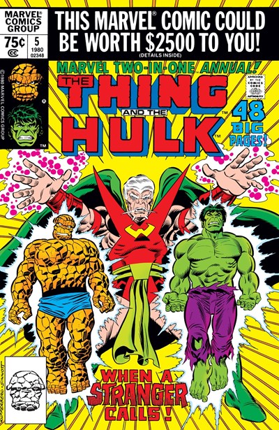 Marvel Two-In-One Annual #5 cover