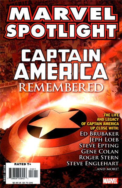Marvel Spotlight: Captain America Remembered #1