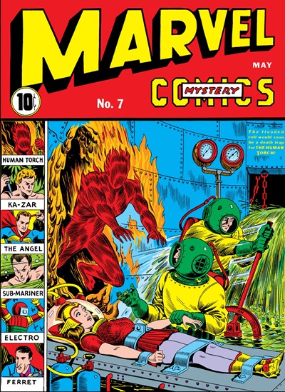 Marvel Mystery Comics #7 cover