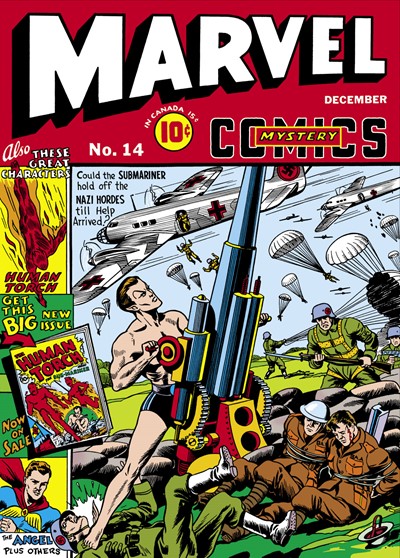 Marvel Mystery Comics #14 cover