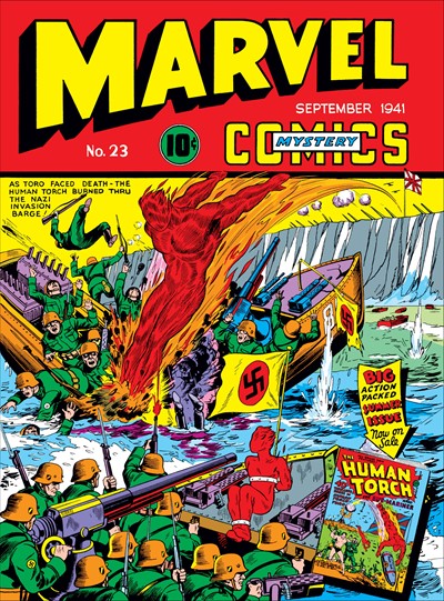 Marvel Mystery Comics #23 cover