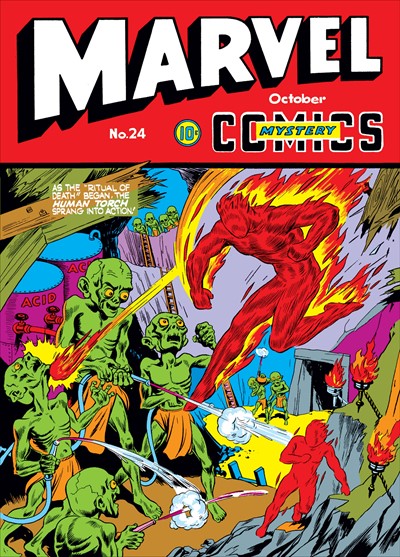 Marvel Mystery Comics #24 cover