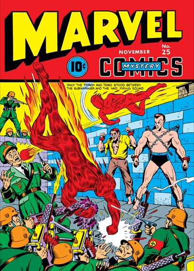 Marvel Mystery Comics #25 cover