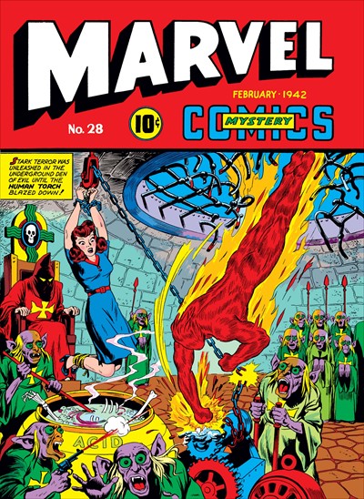 Marvel Mystery Comics #28 cover