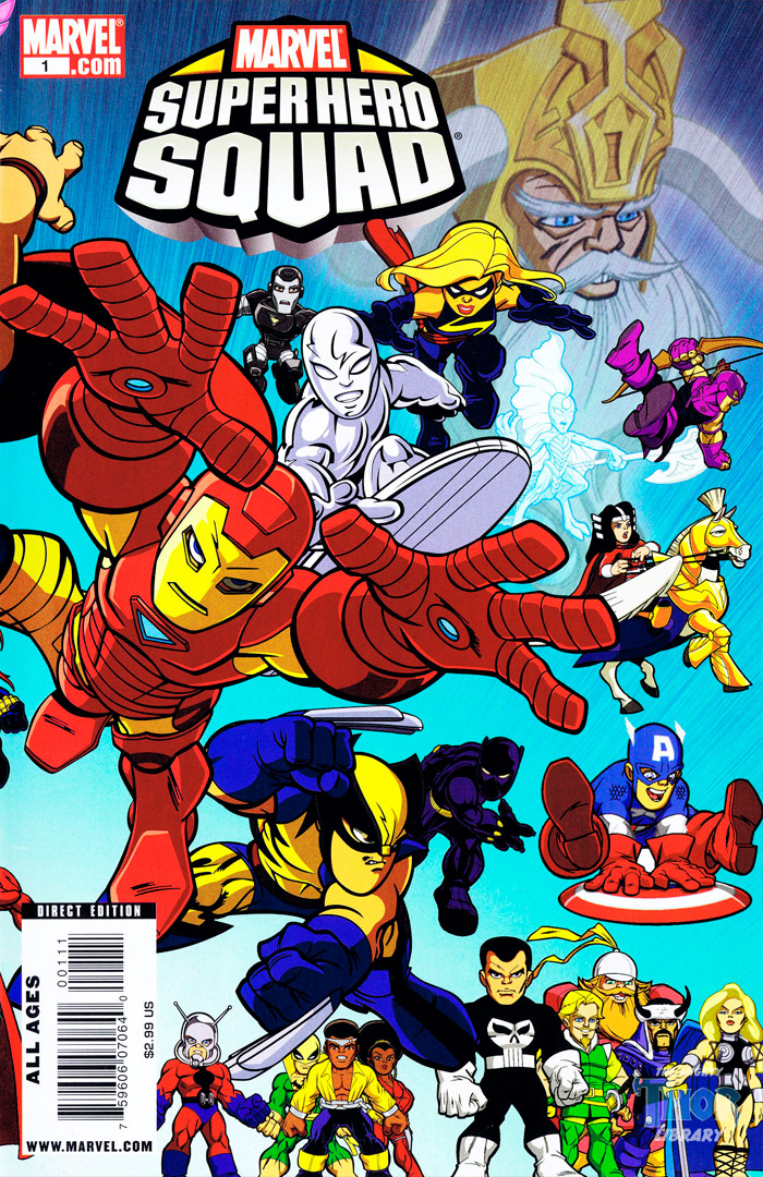 Marvel super hero squad. Марвел супер Хиро сквад. Супер дети комикс. Marvel super Hero Squad Comic book.